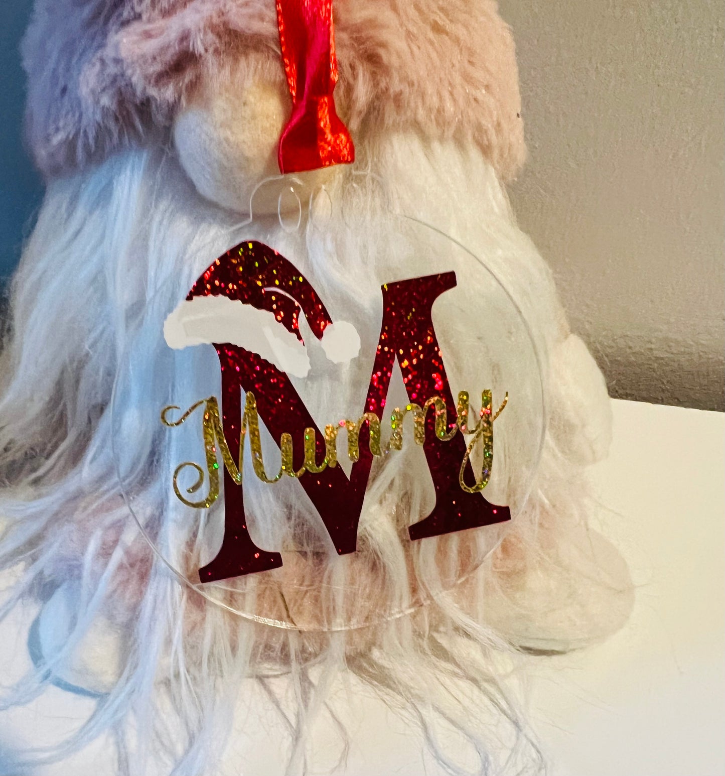 Personalised acrylic baubles ( please read description)