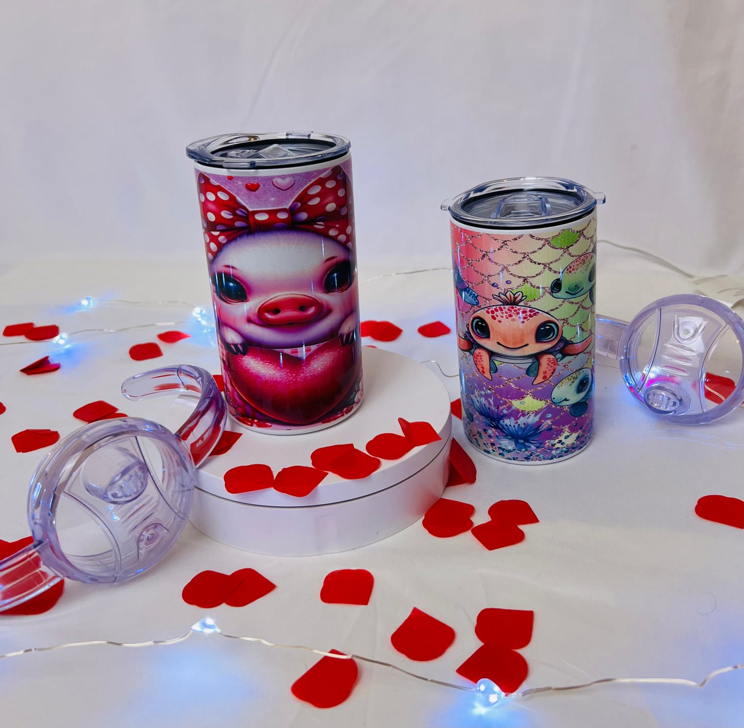 Mini 12oz stainless steel tumbler/sippy