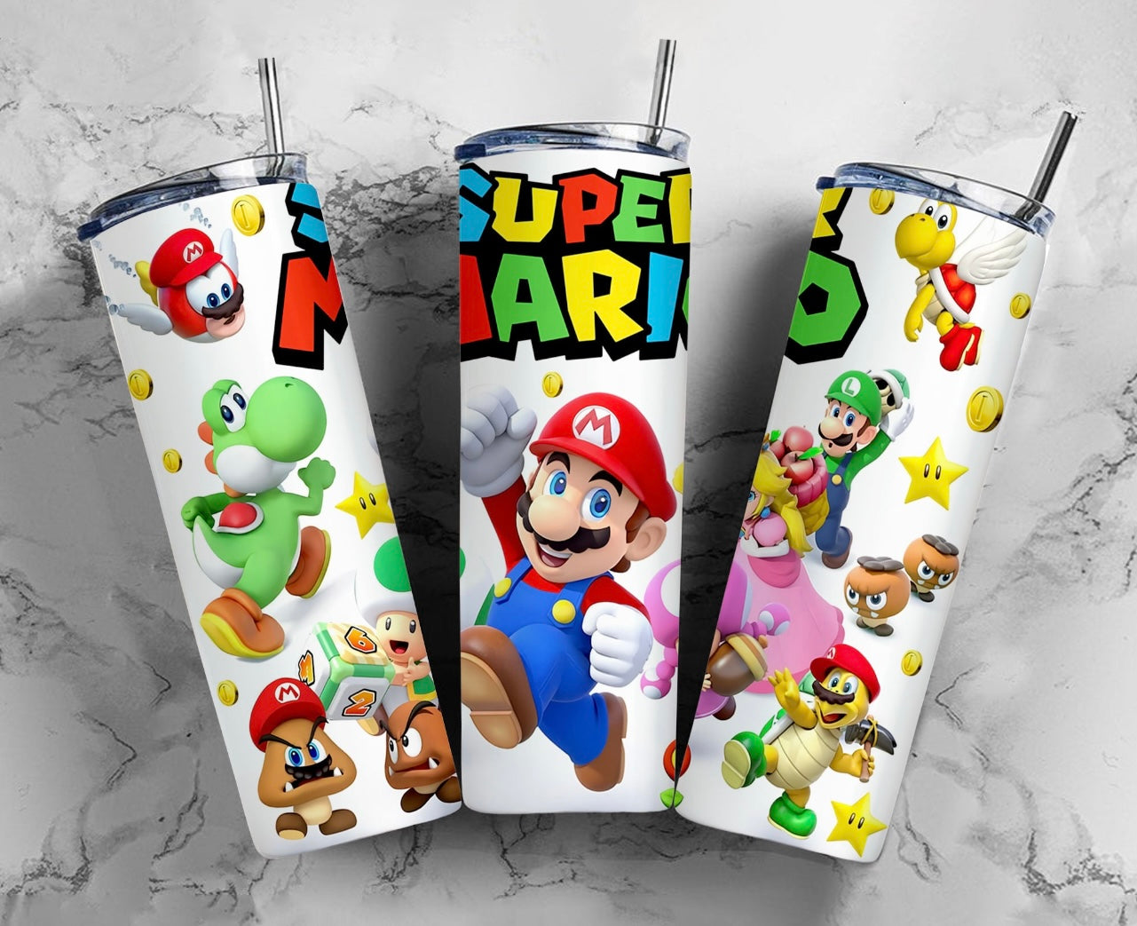 Super bros and co 20oz stainless steel tumbler