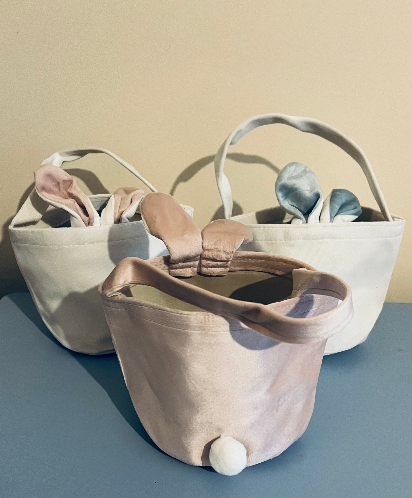 Pink ear bunny bag