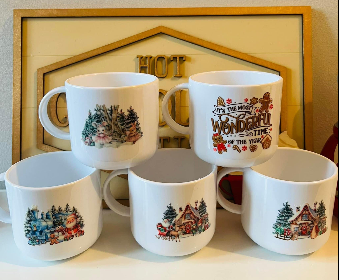 6oz children’s Christmas mug