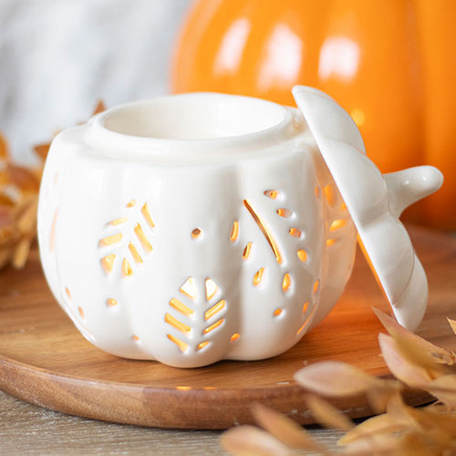White pumpkin wax/oil burner