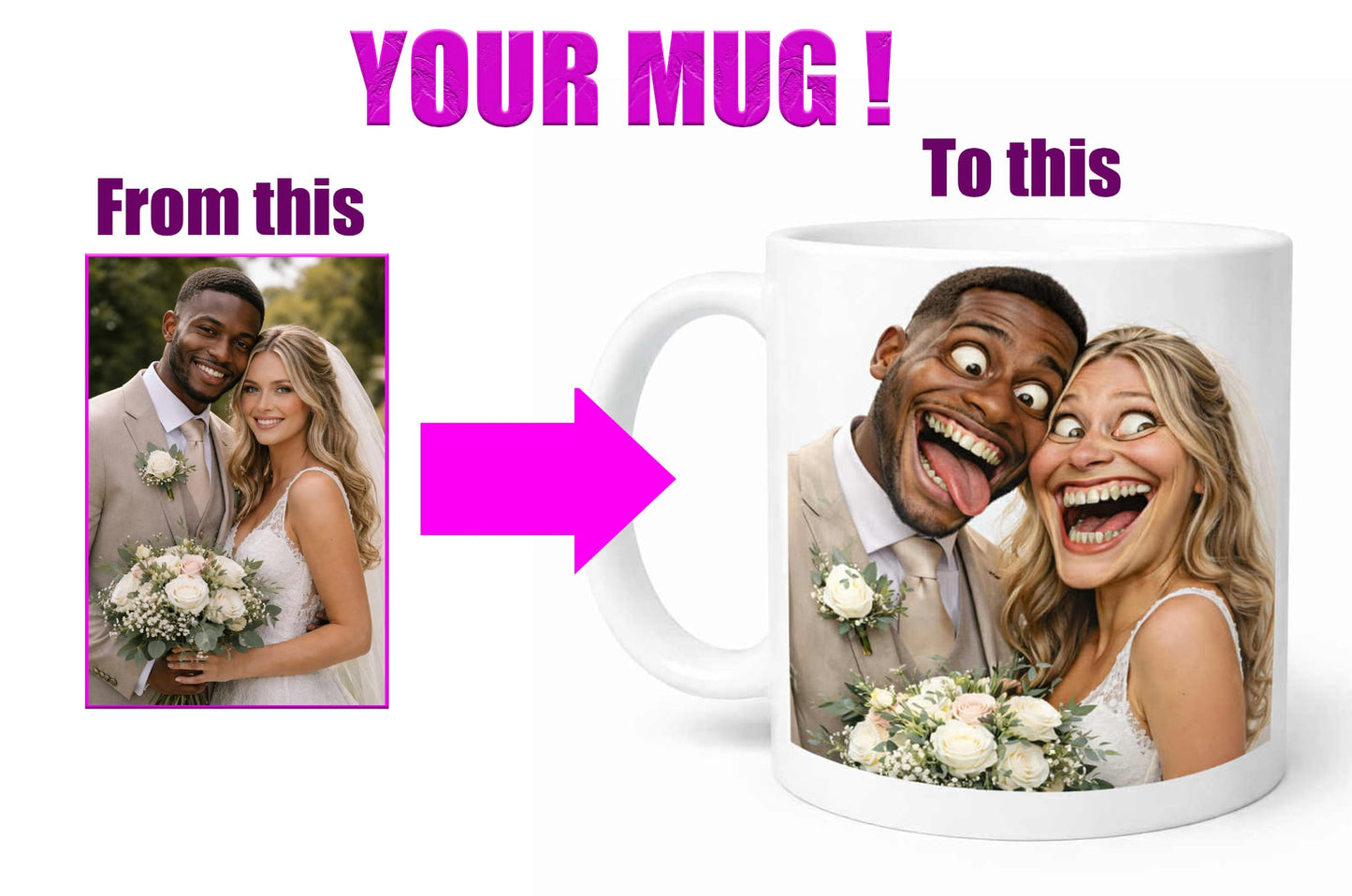 Personalised photo mug-custom funny 11oz mug ( read description)