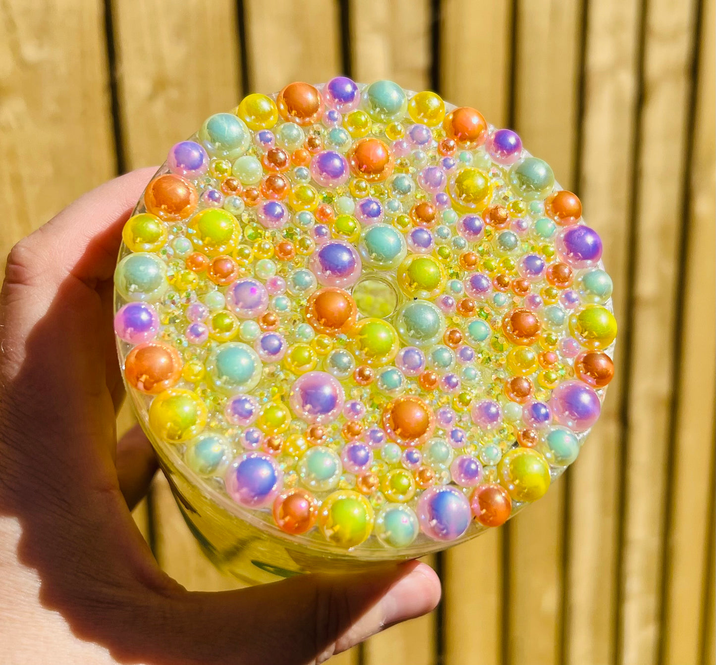 16oz ice lollie snow globe tumbler