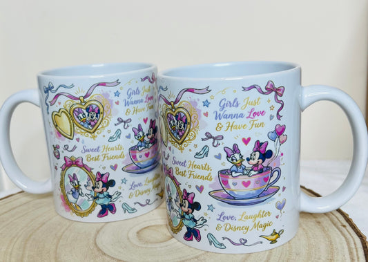 Sweet hearts and best friends mug