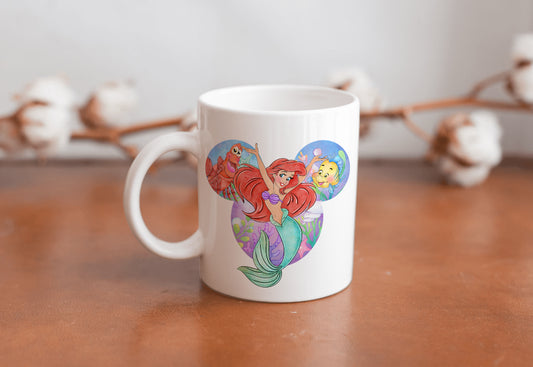 11oz ceramic mermaid mug