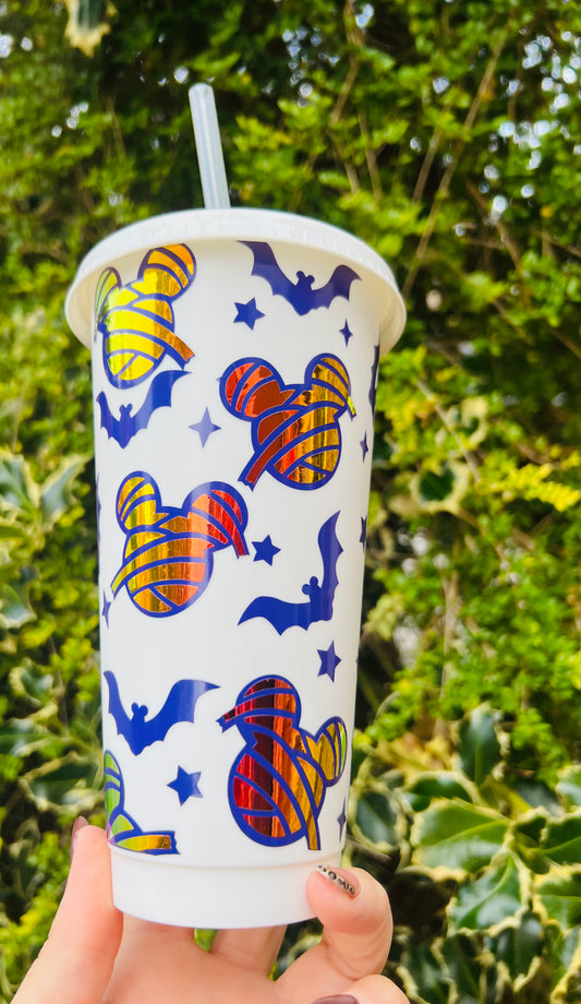 24oz mummy mouse head cold cup