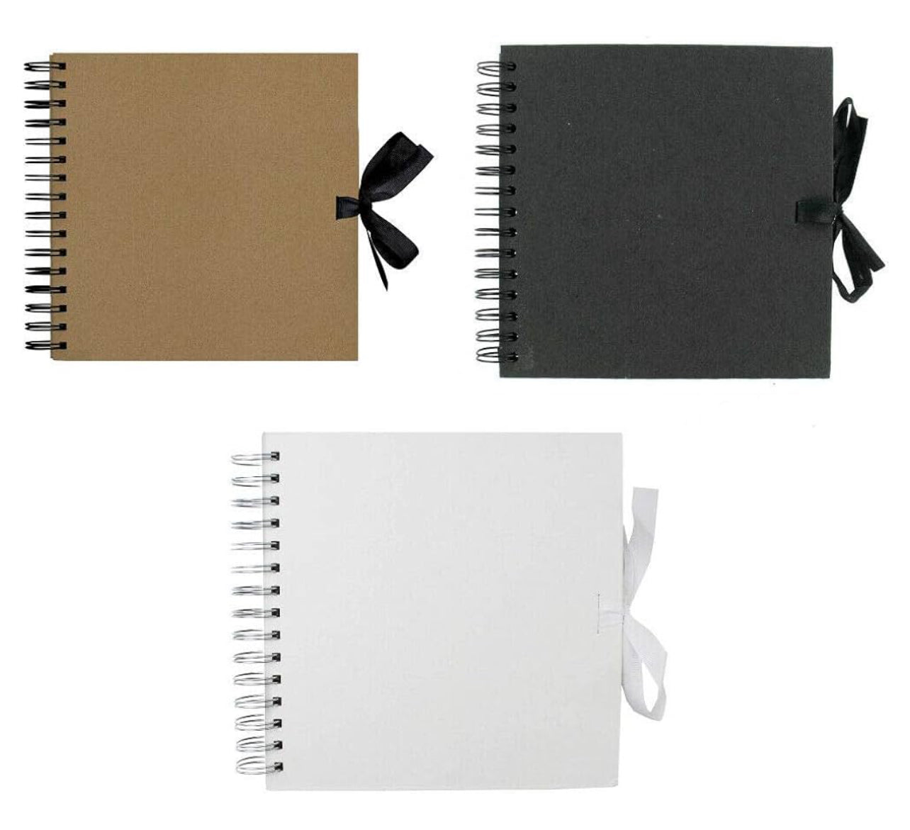 Personalised scrapbook/ journal with ribbon tie (read full description)