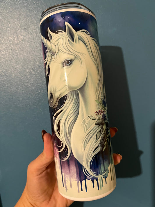 Unicorn dream catcher 20oz stainless steel tumbler